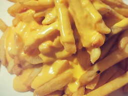Papas fritas + cheddar